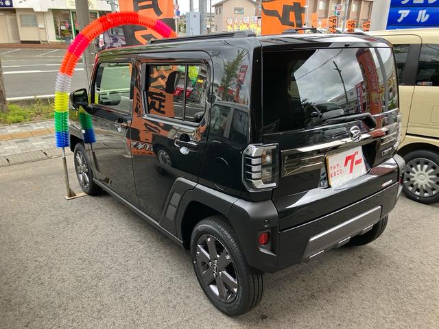 タフト Ｇ　ダーククロムベンチャー　４ＷＤ　衝突被害軽減ブレーキ　クリアランスソナー　シートヒーター　フォグランプ　バックカメラ　オートクルーズコントロール（11枚目）