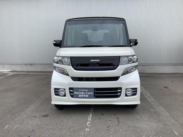 Ｎ－ＢＯＸカスタム Ｇ・ターボパッケージ　ＥＴＣ　アルミホイール　スマートキー　両側電動スライドドア　ＨＩＤ　ターボ　ベンチシート　メモリーナビ　バックカメラ　ワンセグ（2枚目）