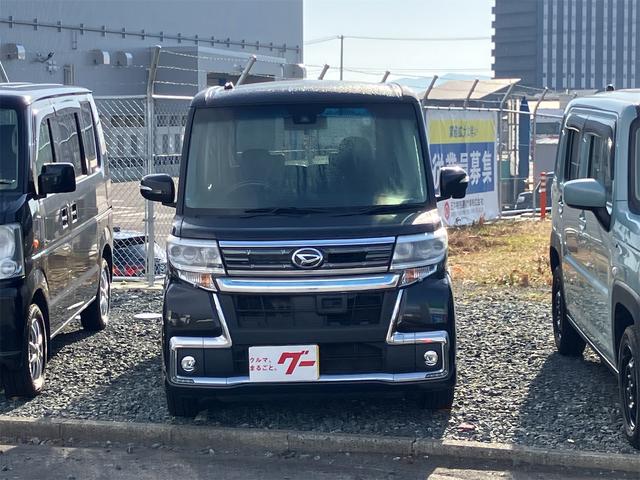 タント カスタムＲＳ　トップエディションＳＡＩＩ　４ＷＤ　ナビ　ＴＶ　バックカメラ　両側パワースライドドア　アルミホイール　記録簿付　スマートキー（2枚目）