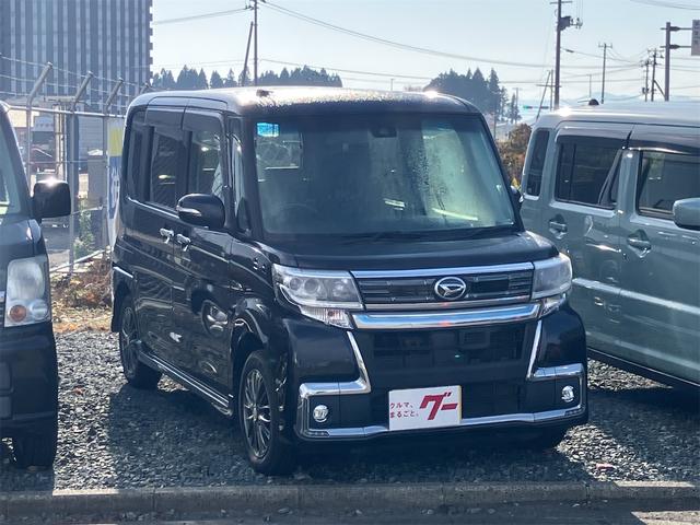 タント カスタムＲＳ　トップエディションＳＡＩＩ　４ＷＤ　ナビ　ＴＶ　バックカメラ　両側パワースライドドア　アルミホイール　記録簿付　スマートキー（3枚目）