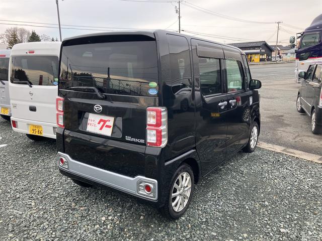 ウェイク X ターボ 4WD アルミホイール 左側パワースライドドア アイドリングストップ 横滑り防止装置 シートヒーター(9枚目)