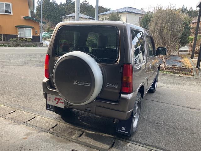 ジムニー クロスアドベンチャー 4WD ナビ TV CD キーレス 背面タイヤ(5枚目)