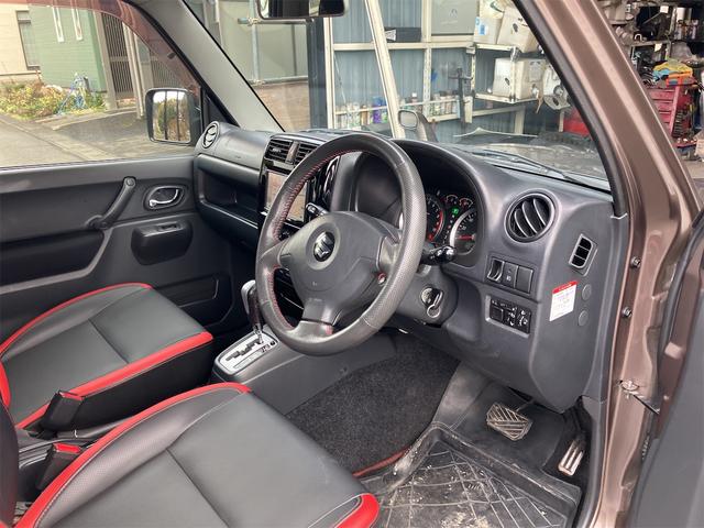 ジムニー クロスアドベンチャー 4WD ナビ TV CD キーレス 背面タイヤ(9枚目)