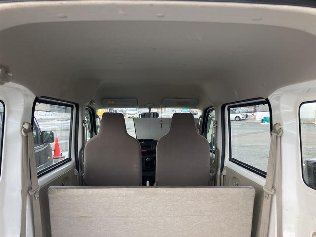 ミニキャブバン M 4WD 5速マニュアル 両側スライドドア メンテナンスノート(22枚目)