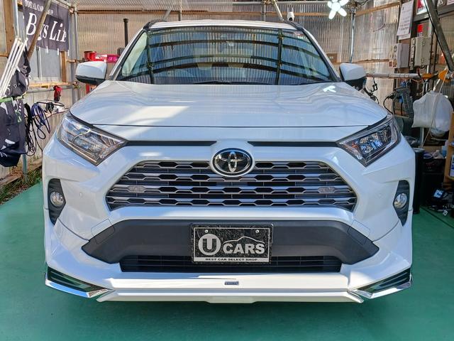 ＲＡＶ４ Ｇ　Ｚパッケージ　モデリスタエアロ／トヨタセーフティセンス／ブラインドスポットモニター／パワーバックドア／ステアリング＆シートヒーター／本革シート／ナビテレビ／バックカメラ／ＥＴＣ（2枚目）