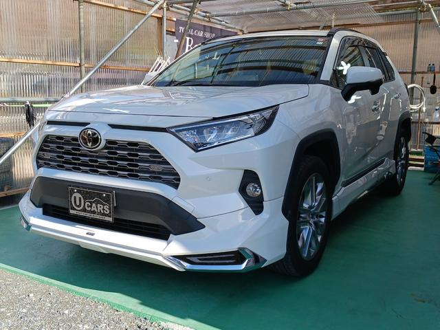 ＲＡＶ４ Ｇ　Ｚパッケージ　モデリスタエアロ／トヨタセーフティセンス／ブラインドスポットモニター／パワーバックドア／ステアリング＆シートヒーター／本革シート／ナビテレビ／バックカメラ／ＥＴＣ（3枚目）