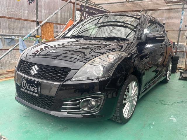 スイフトスポーツ ベースグレード 6MT ナビ テレビ ETC HIDヘッドライト クルーズコントロール 社外マフラー プッシュスタート スマートキー(3枚目)