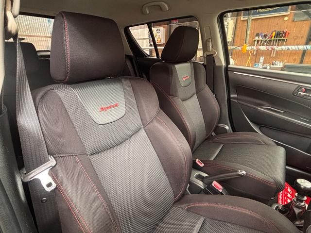 スイフトスポーツ ベースグレード 6MT ナビ テレビ ETC HIDヘッドライト クルーズコントロール 社外マフラー プッシュスタート スマートキー(10枚目)