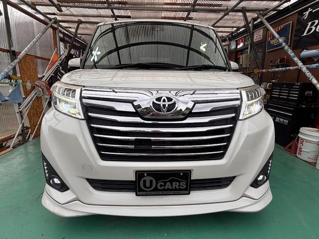 ルーミー カスタムG S 4WD トヨタセーフティーセンス 両側パワースライドドア ナビ テレビ バックカメラ ビルトインETC LEDヘッドライト プッシュスタート スマートキー×2(24枚目)