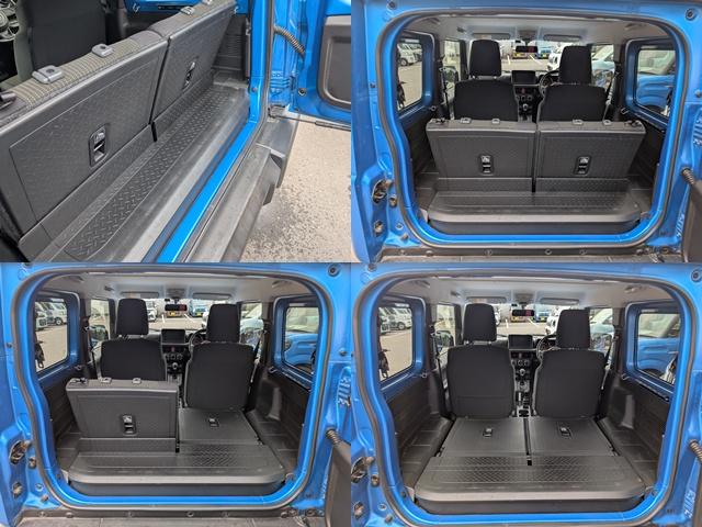 ジムニー ＸＬ　４ＷＤ　４ＡＴ　ナビ・オーディオレス　機械式副変速機４ＷＤ　横滑り防止機能　オートエアコン　シートヒーター　プッシュスタート（5枚目）