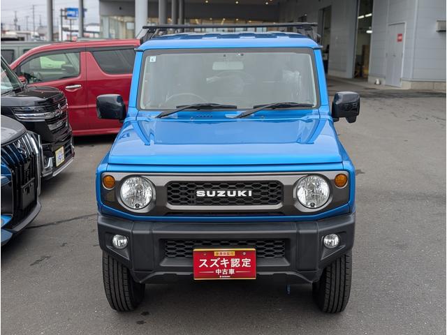 ジムニー ＸＬ　４ＷＤ　４ＡＴ　ナビ・オーディオレス　機械式副変速機４ＷＤ　横滑り防止機能　オートエアコン　シートヒーター　プッシュスタート（6枚目）