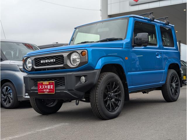 ジムニー ＸＬ　４ＷＤ　４ＡＴ　ナビ・オーディオレス　機械式副変速機４ＷＤ　横滑り防止機能　オートエアコン　シートヒーター　プッシュスタート（7枚目）