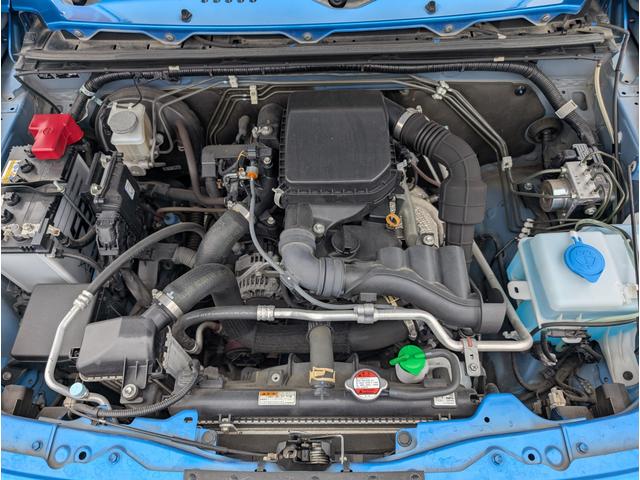 ジムニー ＸＬ　４ＷＤ　４ＡＴ　ナビ・オーディオレス　機械式副変速機４ＷＤ　横滑り防止機能　オートエアコン　シートヒーター　プッシュスタート（20枚目）