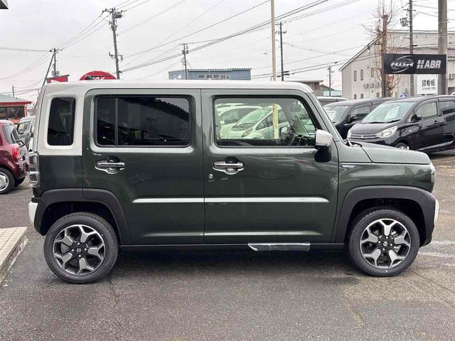 ハスラー ハイブリッドＸターボ　４ＷＤ　全周囲カメラ　ナビ　ＴＶ　オートクルーズコントロール　レーンアシスト　衝突被害軽減システム　オートライト　ＬＥＤヘッドランプ　スマートキー　アイドリングストップ　電動格納ミラー　シートヒーター（4枚目）