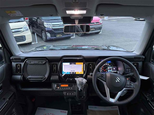 ハスラー ハイブリッドＸターボ　４ＷＤ　全周囲カメラ　ナビ　ＴＶ　オートクルーズコントロール　レーンアシスト　衝突被害軽減システム　オートライト　ＬＥＤヘッドランプ　スマートキー　アイドリングストップ　電動格納ミラー　シートヒーター（13枚目）