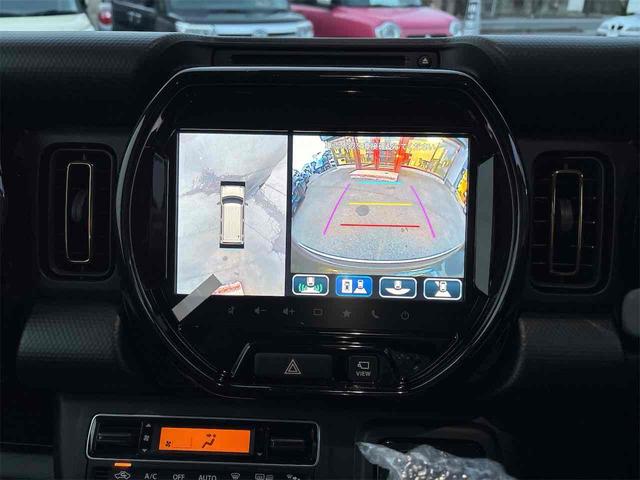 ハスラー ハイブリッドＸターボ　４ＷＤ　全周囲カメラ　ナビ　ＴＶ　オートクルーズコントロール　レーンアシスト　衝突被害軽減システム　オートライト　ＬＥＤヘッドランプ　スマートキー　アイドリングストップ　電動格納ミラー　シートヒーター（22枚目）