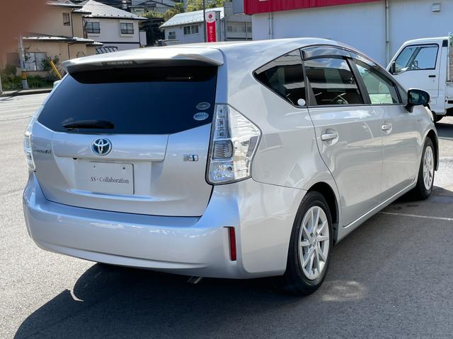 プリウスアルファ Ｇ　ＬＥＤヘッドライト　純正ナビ　ワンセグＴＶ　Ｂｌｕｅｔｏｏｔｈ　バックカメラ　ＥＴＣ　スマートキー　フォグランプ　クルーズコントロール　オートエアコン　内外装クリーニング済（5枚目）