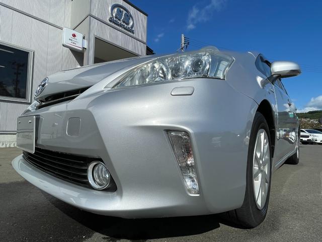 プリウスアルファ Ｇ　ＬＥＤヘッドライト　純正ナビ　ワンセグＴＶ　Ｂｌｕｅｔｏｏｔｈ　バックカメラ　ＥＴＣ　スマートキー　フォグランプ　クルーズコントロール　オートエアコン　内外装クリーニング済（9枚目）