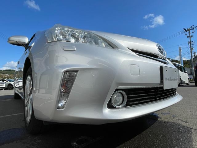 プリウスアルファ Ｇ　ＬＥＤヘッドライト　純正ナビ　ワンセグＴＶ　Ｂｌｕｅｔｏｏｔｈ　バックカメラ　ＥＴＣ　スマートキー　フォグランプ　クルーズコントロール　オートエアコン　内外装クリーニング済（10枚目）