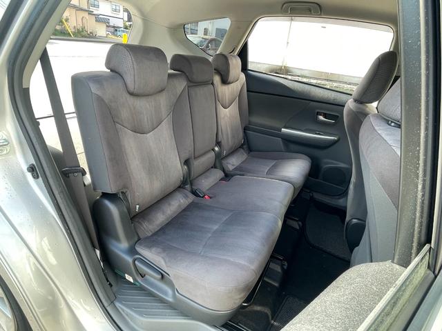 プリウスアルファ Ｇ　ＬＥＤヘッドライト　純正ナビ　ワンセグＴＶ　Ｂｌｕｅｔｏｏｔｈ　バックカメラ　ＥＴＣ　スマートキー　フォグランプ　クルーズコントロール　オートエアコン　内外装クリーニング済（34枚目）