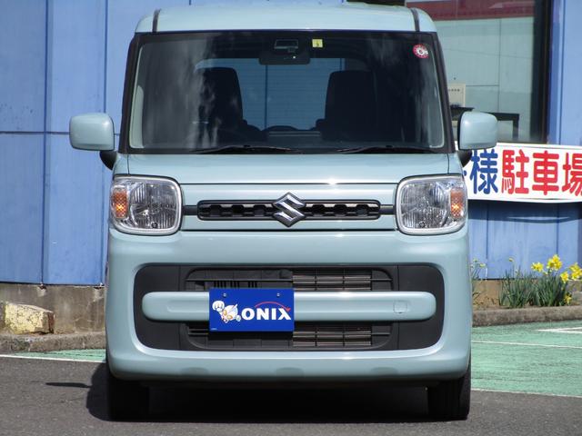 スペーシア ハイブリッドＧ　４ＷＤ　衝突軽減ブレーキ　コーナーセンサー　プッシュスタート　カロッツェリアＣＤＵＳＢデッキ　シートヒーター　オートエアコン　スマートキー　横滑り防止装置　ライトレベライザー（2枚目）