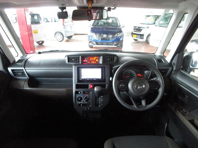 トール Ｘ　４ＷＤ　衝突軽減ブレーキ　カロッツェリアナビ　ＤＶＤ　ＣＤ　Ｂｌｕｅｔｏｏｔｈ　　ＵＳＢ　バックカメラ　ＥＴＣ　ドライブレコーダー　左側電動スライドドア　プッシュスタート　ライトレベライザー（5枚目）