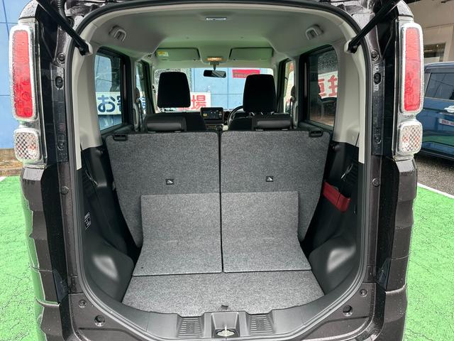 スペーシア ハイブリッドＧ　ハイブリッド４ＷＤ　ワンオーナー　社外ナビ　ＤＶＤ再生可能　フルセグＴＶ　シートヒーター　ＰＷＲスイッチ　横滑り防止装置　ミラーヒーター　シートヒーター　アイドリングストップ　ライトレベライザー（25枚目）