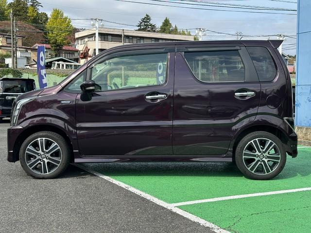 ワゴンRスティングレー ハイブリッドT 4WDターボ スズキセーフティ 社外ナビゲーション Bluetooth 社外ドライブレコーダー ヘッドアップディスプレー クルーズコントロール ETC 前席シートヒーター 純正15インチアルミ(25枚目)