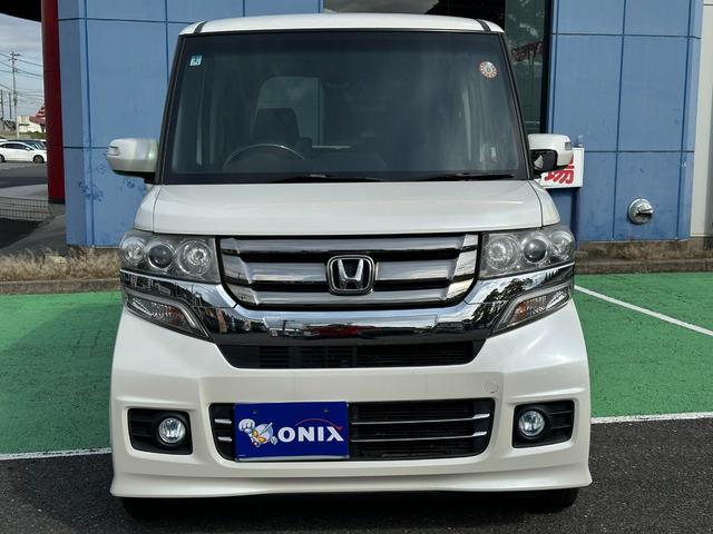 N-BOXカスタム G・Lパッケージ 4WD 社外ナビゲーション Bluetooth HIDヘッドライト 左側パワースライドドア 純正エンジンスターター オートエアコン イオンプラズマクラスター スマートキー 前席シートヒーター(19枚目)
