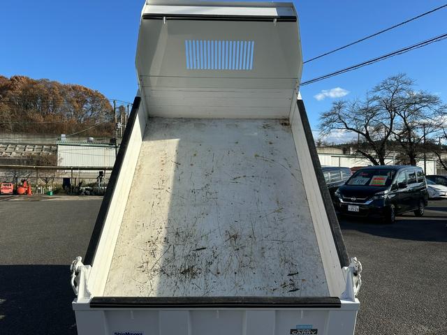 キャリイトラック 頑丈ダンプ　４ＷＤ　頑丈ダンプ　社外ナビ　社外ＬＥＤヘッドライト　フォグ　横滑り防止装置　ライトレベライザー　エアコン　パワステ　社外ルーフキャリア（20枚目）