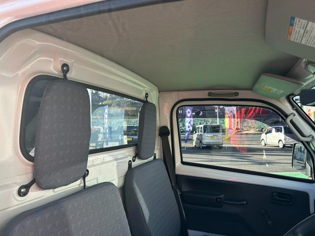 キャリイトラック 頑丈ダンプ　４ＷＤ　頑丈ダンプ　社外ナビ　社外ＬＥＤヘッドライト　フォグ　横滑り防止装置　ライトレベライザー　エアコン　パワステ　社外ルーフキャリア（22枚目）