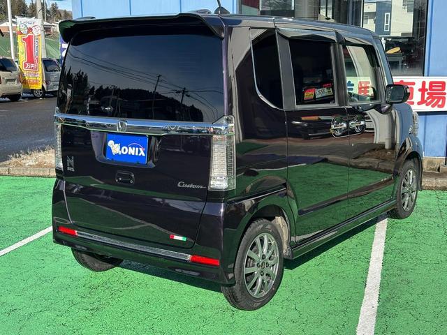 Ｎ－ＢＯＸカスタム Ｇ・ターボＬパッケージ　４ＷＤターボ　両側パワースライドドア　純正ナビゲーション　　　バックカメラ　パドルシフト　クルーズコントロール　社外エンジンスターター　前席シートヒーター　ミラーヒーター　横滑り防止装置　ＨＩＤライト（33枚目）