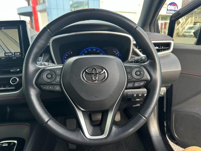 カローラスポーツ Ｇ　Ｚ　４ＷＤターボ　純正ナビ　バックカメラ　純正１８インチアルミ　純正エンジンスターター　パドルシフト　クルーズコントロールＥＴＣ　Ｂｌｕｅｔｏｏｔｈ　ヘッドアップディスプレー　ドライブレコーダー（12枚目）