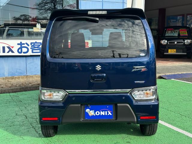 ワゴンＲカスタムＺ ハイブリッドＺＴ　４ＷＤターボ　社外ナビゲーション　Ｂｌｕｅｔｏｏｔｈ　ＤＶＤ再生可能　パドルシフト　ＬＥＤヘッドライト　アダプティブクルーズコントロール　前席シートヒーター　ミラーヒーター　純正１５インチアルミ（26枚目）