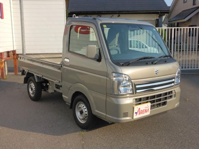 キャリイトラック 農繁スペシャル　４ＷＤ　ＭＴ　衝突被害軽減システム　クリアランスソナー　レーンアシスト　キーレスエントリー　ＥＳＣ　エアコン　パワーステアリング　パワーウィンドウ　運転席エアバッグ　助手席エアバッグ（3枚目）