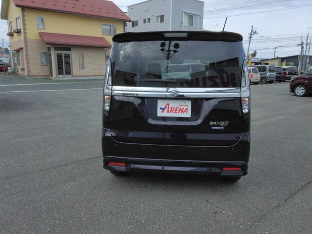 ソリオバンディット ハイブリッドMV 4WD 全周囲カメラ ナビ TV クリアランスソナー オートクルーズコントロール レーンアシスト 衝突被害軽減システム 両側電動スライドドア オートライト LEDヘッドランプ スマートキー(15枚目)