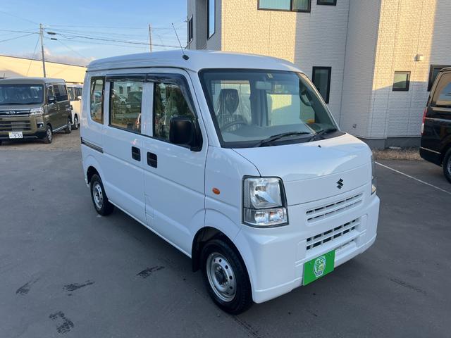 エブリイ ＰＡ　車検Ｒ７年１月　パートタイム４ＷＤ　運転席助手席エアバック　運転席エアバック　エアコン　パワステ　安全ボディー（3枚目）