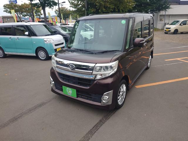 タント カスタムＸ　４ＷＤ　車検令和８年１１月　両側スライド片側電動ドア　フルセグナビ　ドライブレコーダー　ＥＴＣ　キーレス　プッシュスタート（2枚目）