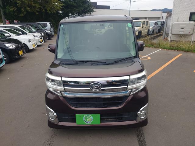 タント カスタムＸ　４ＷＤ　車検令和８年１１月　両側スライド片側電動ドア　フルセグナビ　ドライブレコーダー　ＥＴＣ　キーレス　プッシュスタート（3枚目）