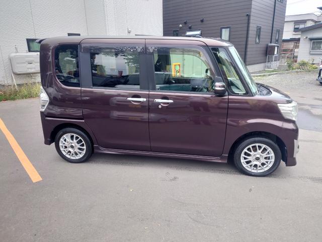 タント カスタムＸ　４ＷＤ　車検令和８年１１月　両側スライド片側電動ドア　フルセグナビ　ドライブレコーダー　ＥＴＣ　キーレス　プッシュスタート（5枚目）