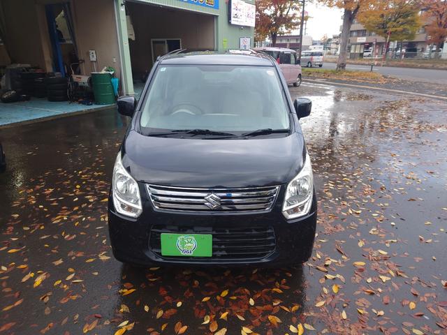 ワゴンR FX 4WD 車検令和9年10月 アイドリングストップ シートヒーター CDコンポ エンジンスターター(3枚目)