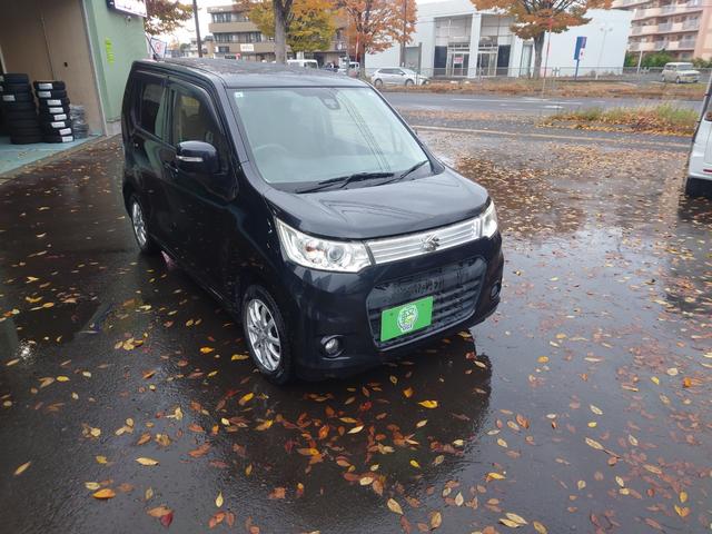 ワゴンRスティングレー 4WD 車検令和8年9月 レーダーサポートブレーキ CDコンポ シートヒーター エンジンスターター アルミホイール 横滑り防止 アイドリングストップ(4枚目)