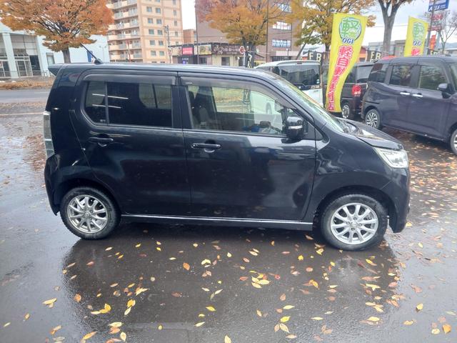 ワゴンRスティングレー 4WD 車検令和8年9月 レーダーサポートブレーキ CDコンポ シートヒーター エンジンスターター アルミホイール 横滑り防止 アイドリングストップ(5枚目)