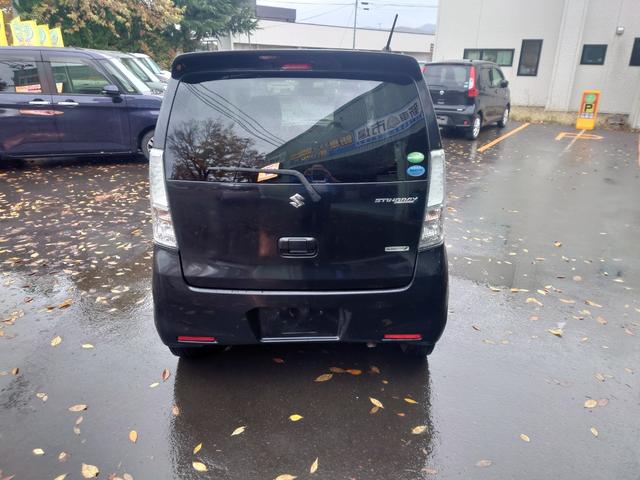 ワゴンRスティングレー 4WD 車検令和8年9月 レーダーサポートブレーキ CDコンポ シートヒーター エンジンスターター アルミホイール 横滑り防止 アイドリングストップ(6枚目)