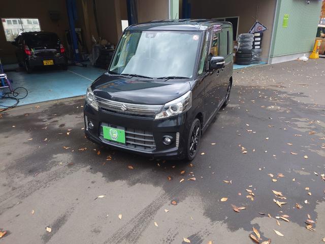 スペーシアカスタム ＸＳリミテッド　４ＷＤ　車検２年　フルセグナビ　両側パワースライドドア　ＥＴＣ　レーダーサポートブレーキ　フォグランプ　アイドリングストップ　シートヒーター　横滑り防止　純正アルミホイール（2枚目）