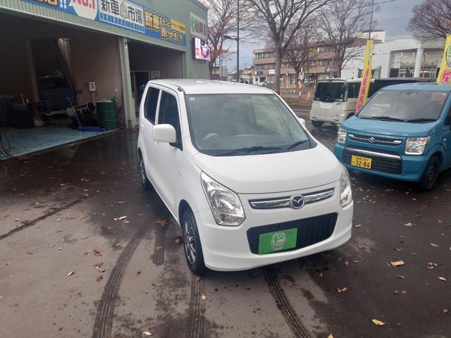 フレア XG 4WD 車検2年 カーナビ アイドリングストップ シートヒーター ETC キーレス 社外アルミホイール(4枚目)