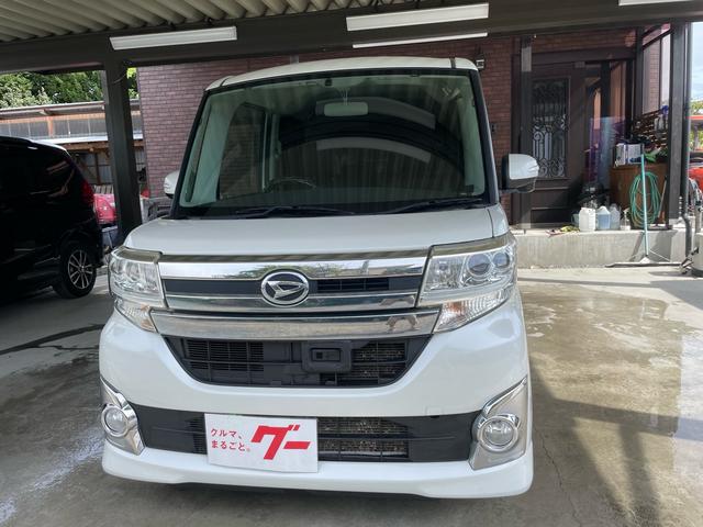 タント カスタムＸ　スマートセレクションＳＡ　４ＷＤ　ナビ　ＴＶ　左側電動スライドドア　アイドリングストップ　スマートキー　スマートアシスト（4枚目）