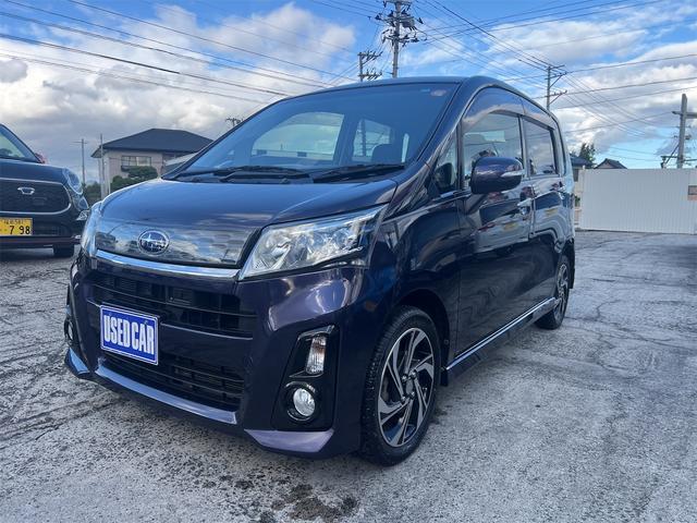 ステラ カスタムRS スマートアシスト ターボ4WD ナビ・TV・ETC スマートアシスト エコアイドル LEDヘッドライト プッシュスタート 禁煙車 修復歴無 現状販売 検R8年5月(3枚目)