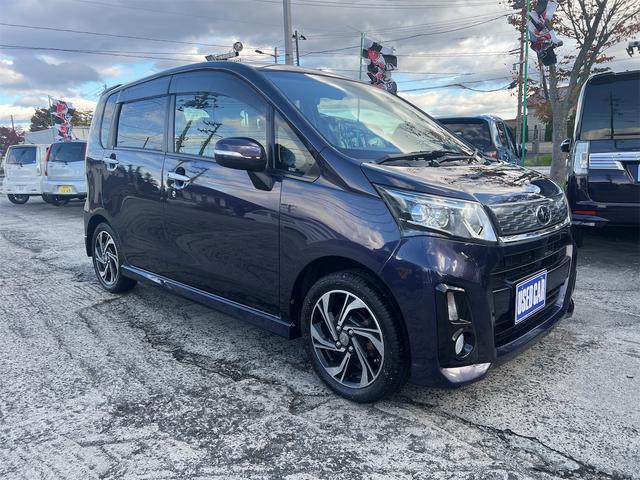 ステラ カスタムRS スマートアシスト ターボ4WD ナビ・TV・ETC スマートアシスト エコアイドル LEDヘッドライト プッシュスタート 禁煙車 修復歴無 現状販売 検R8年5月(4枚目)