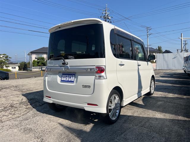 タント カスタムＲＳ　ターボ４ＷＤ　ナビ・ＴＶ・Ｂカメラ　左側パワースライドドア　禁煙車　修復歴無　関東仕入車両（7枚目）